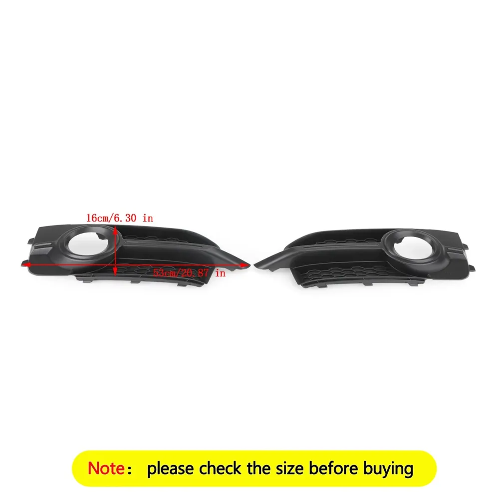 2011-2014 Audi A1 8X S-Line front støtfanger tåkelysdeksel 2pcs