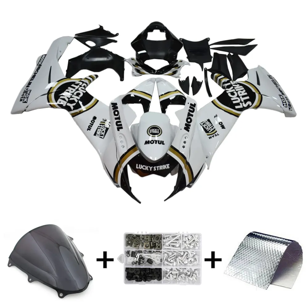2011-2024 Suzuki GSXR 600/750 K11 Amotopart Injeksjon Fairing Kit karosseri plast ABS #101