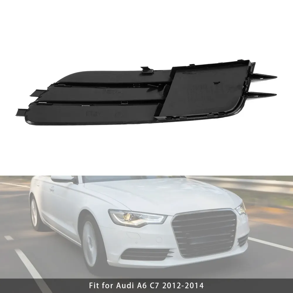 2012-2014 Audi A6 C7 Front venstre side støtfanger Gille tåke lys Grill 4G0807681