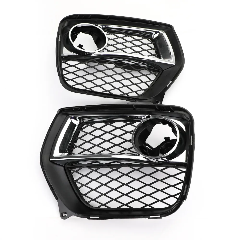 2012-2014 BMW X6 E71 2x Støtfanger foran lukket gitter tåkelysgrill venstre & Høyre 51117312605 51117312606 Generisk
