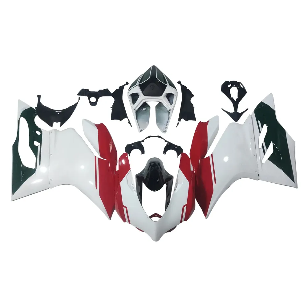 2012-2015 Ducati 1199 899 Injeksjon Fairing Kit Bodywork Plastic ABS#121