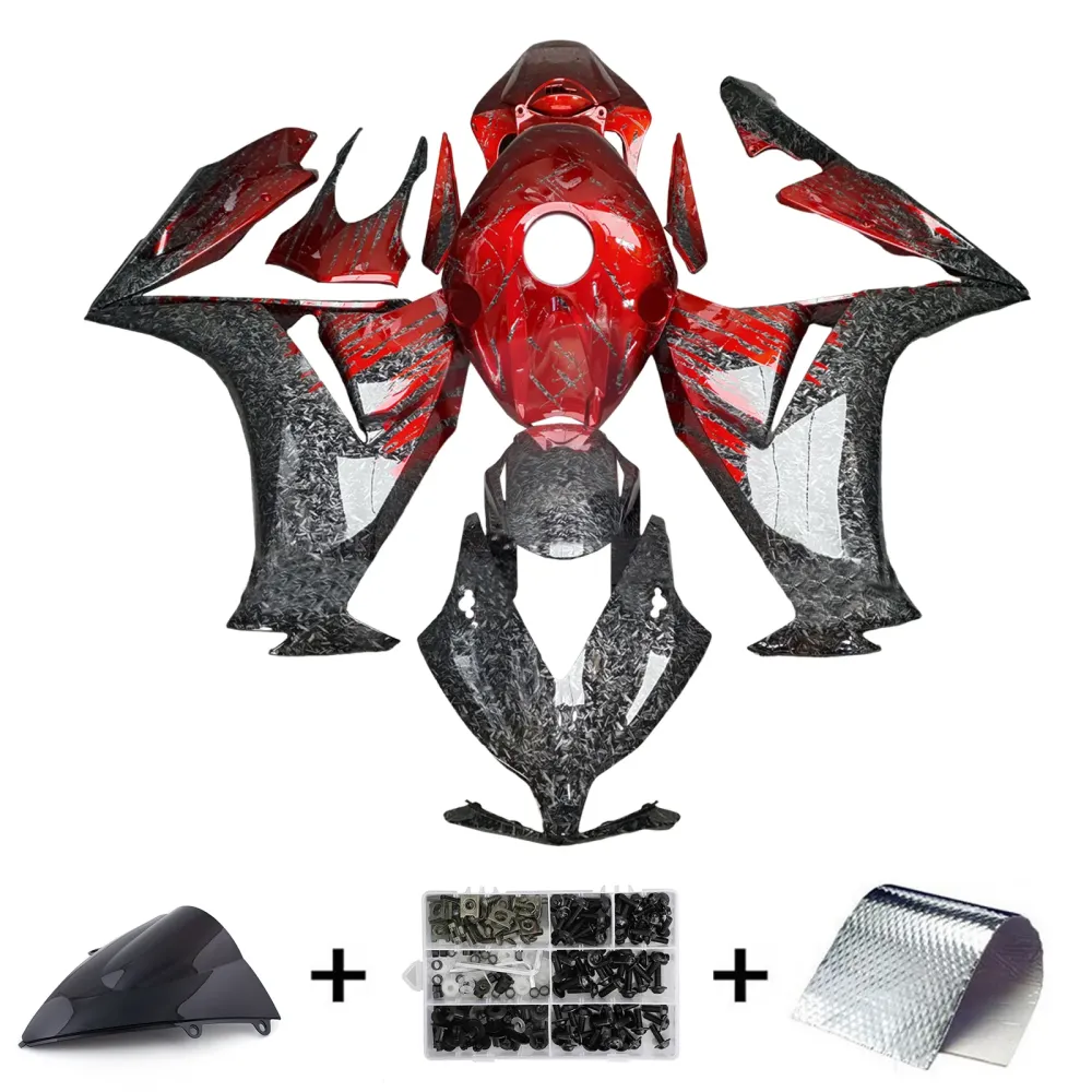 2012-2016 Honda CBR1000RR Injeksjon Fairing Kit Bodywork Plastic ABS