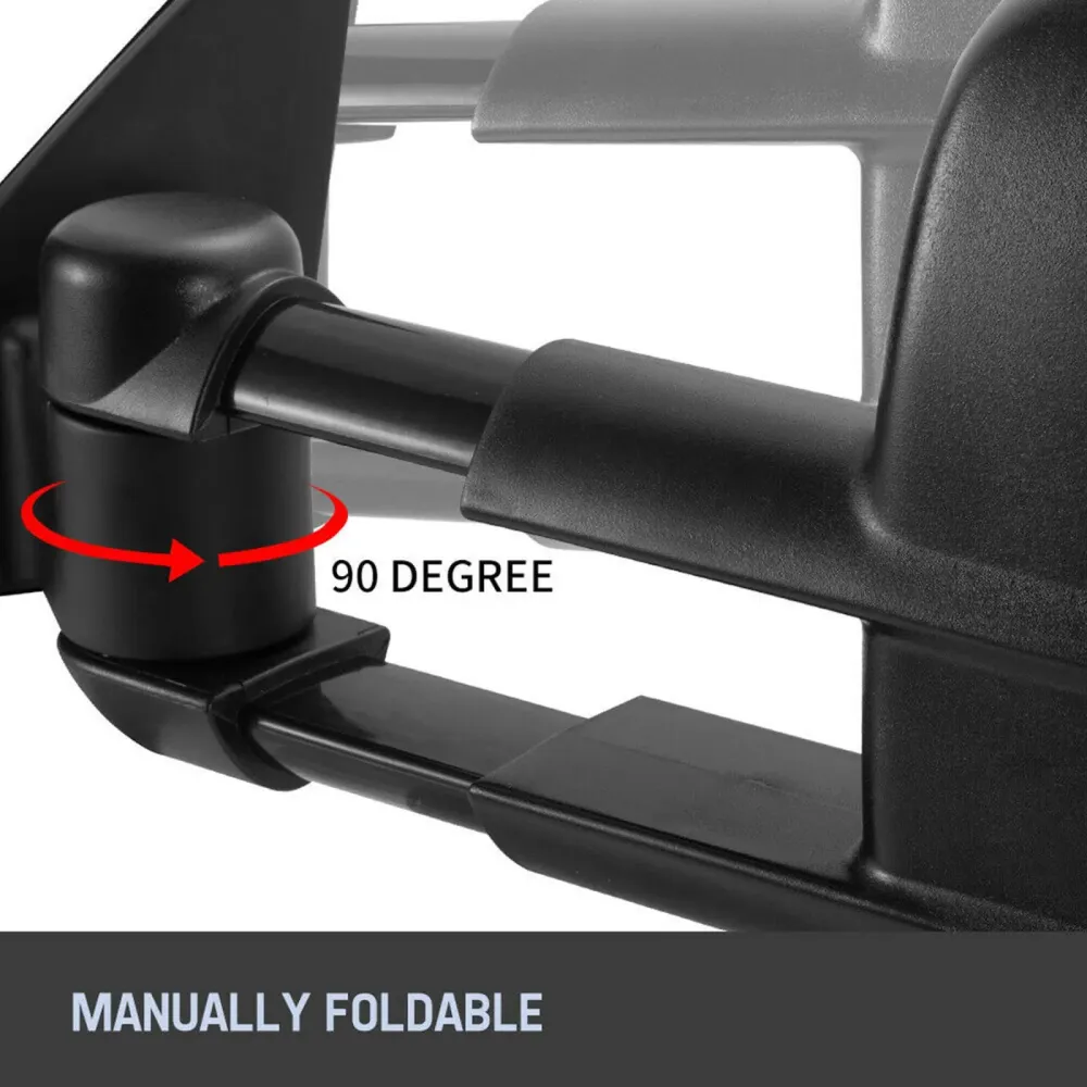 2012-on Ford Ranger Mk Px XL XLT XLS WildTrak Extendable Towing Mirrors Generic