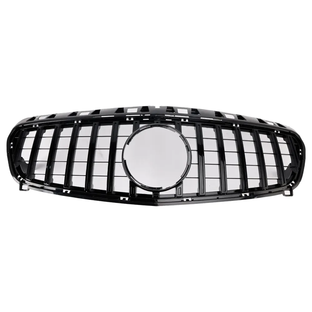 2013 2014 2015 Mercedes-Benz -KLASSE W176 Glanset svart støtfangergrill foran