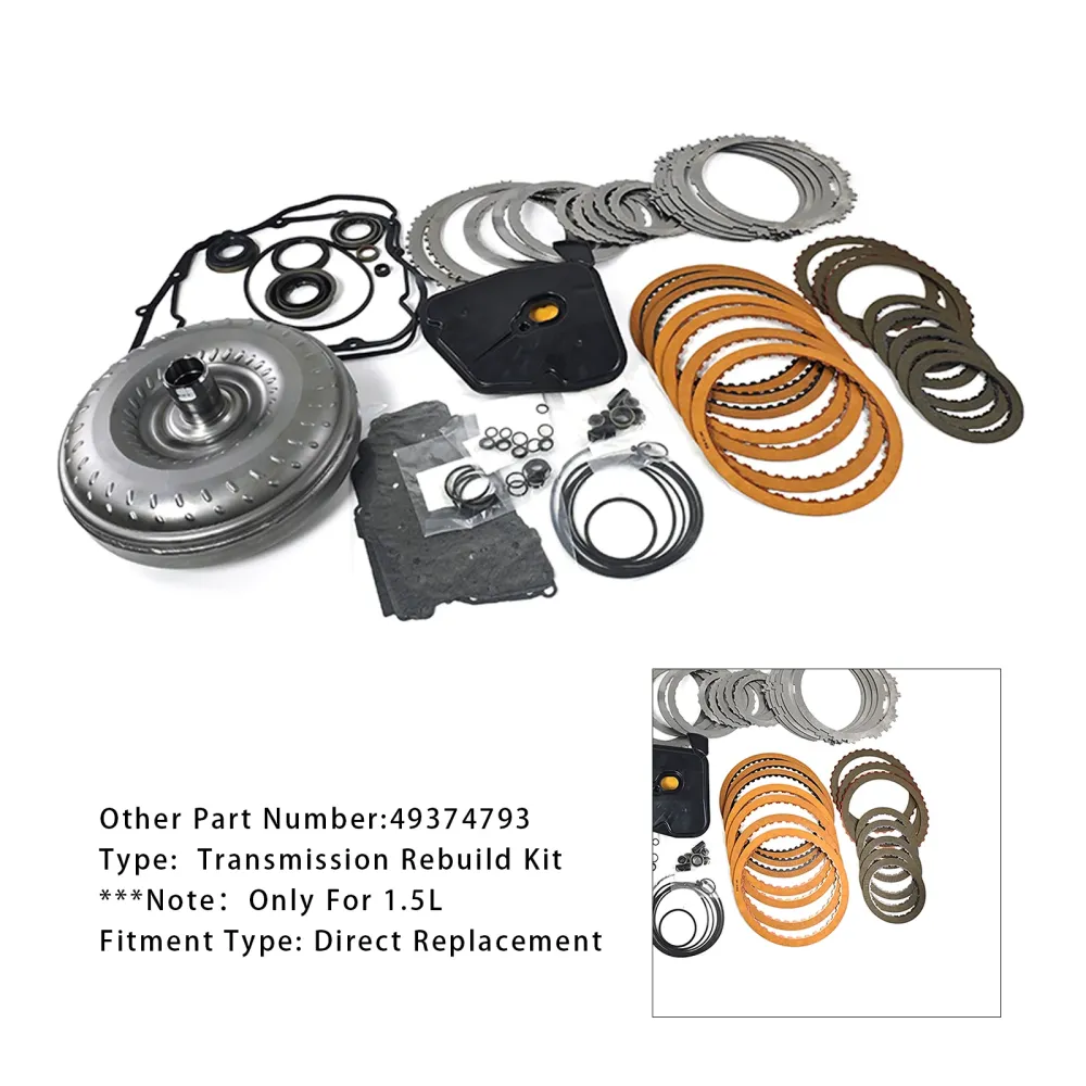 2013-On Ford 1.5L 6F35 Transmission Rebuild Kit med dreiemomentomformer