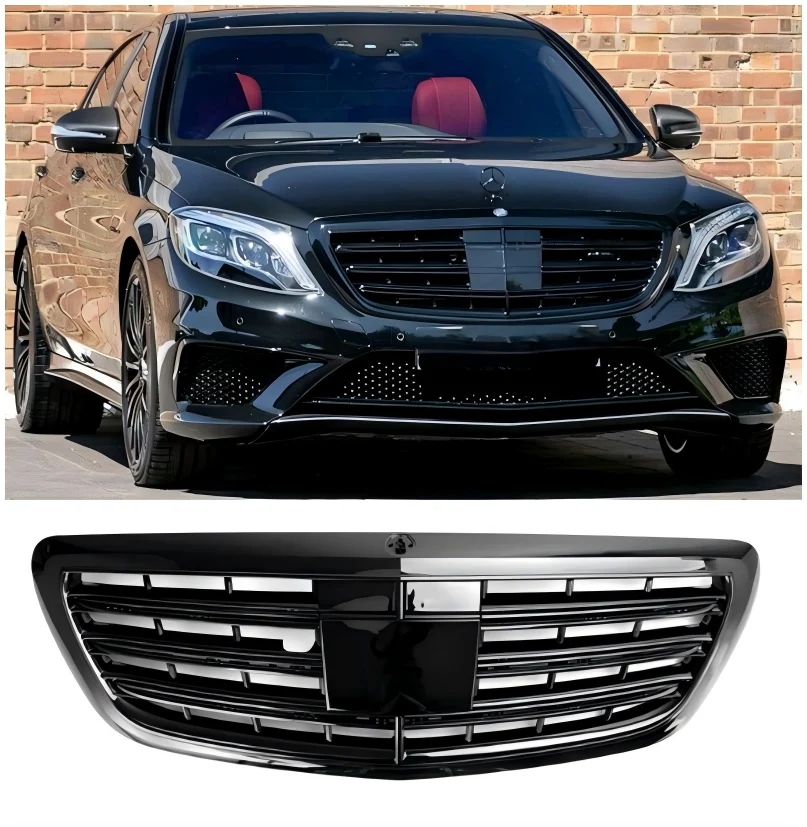 2014 2015 2016 2017 2018 2019 2020 S-klasse W222 S500 S550 S600 med ACC Mercedes-Benz frontgrill Grill
