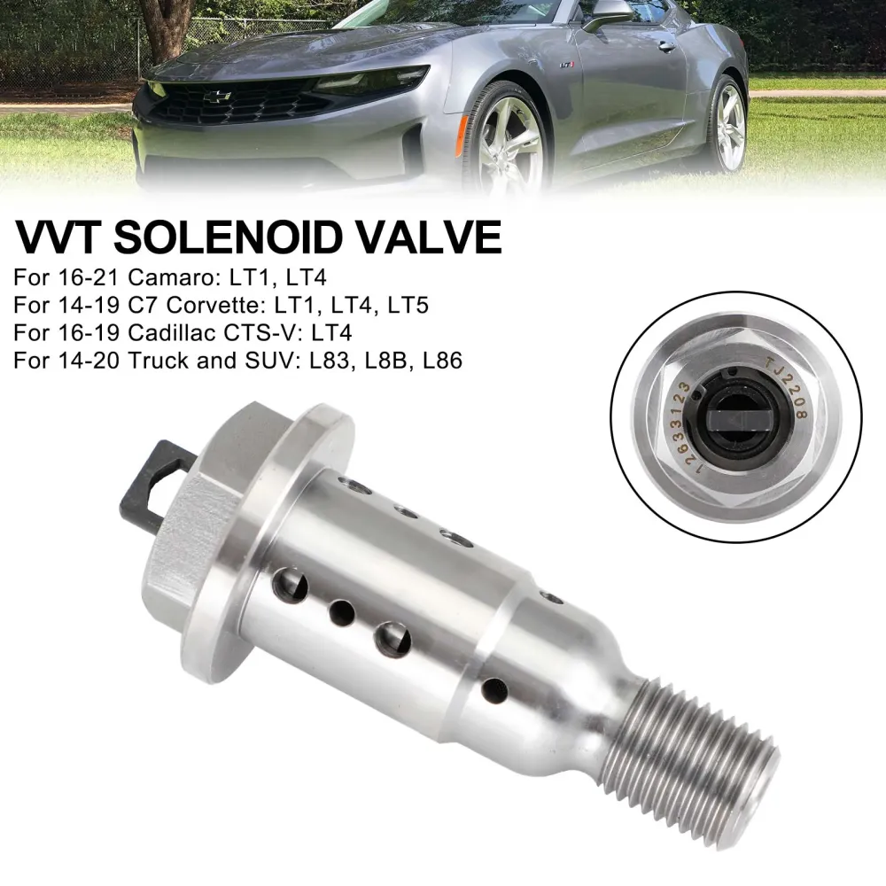 2014+ LT -motorer 5.3 6.2 LT1 L83 Gen V kamaksel Bolt/VVT solenoidventil 12681018
