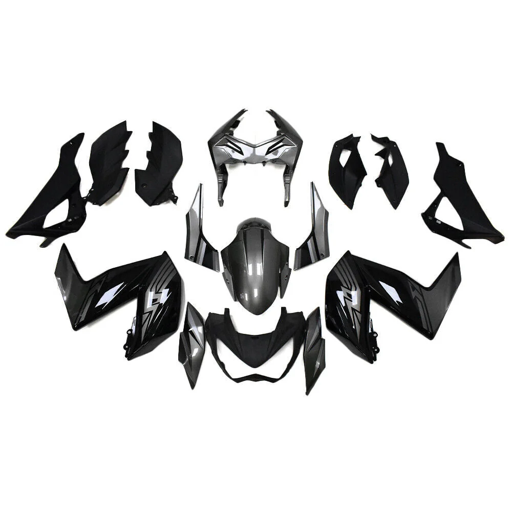 2015-2016 Kawasaki Z250 Z300 Amotopart Injection Fairing Kit Bodywork Plast Abs #101