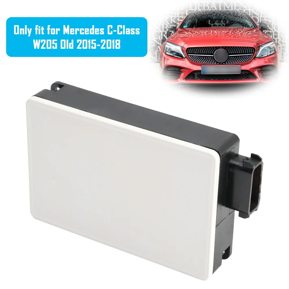 2015–2018 Mercedes C-klasse W205 Gammel frontradarsensorkontrollenhet A0009052804 A0009020721