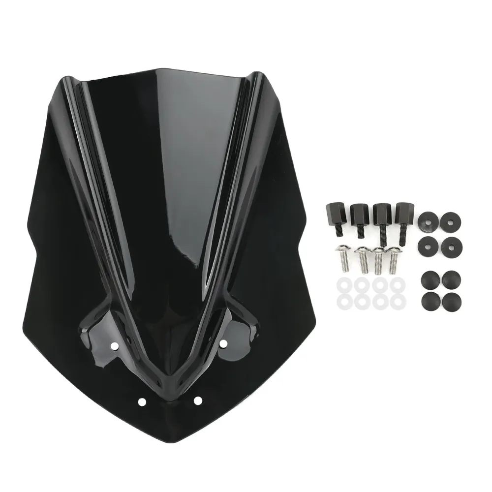 2015-2019 Yamaha MT125 ABS Motorsykkel frontrute frontrute svart generisk