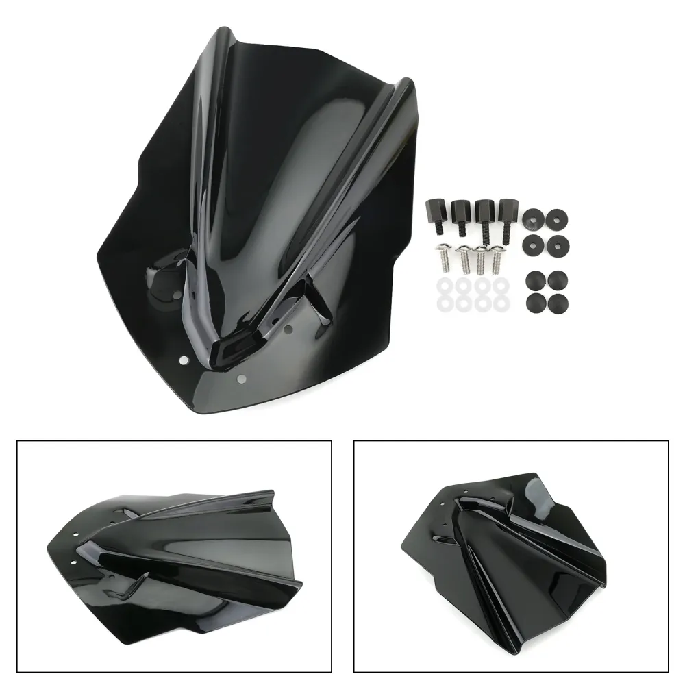 2015-2019 Yamaha MT125 ABS Motorsykkel frontrute frontrute svart generisk