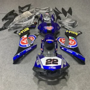 2015-2019 Yamaha YZF 1000 R1 Injeksjon Fairing Kit Bodywork Plastic ABS #133
