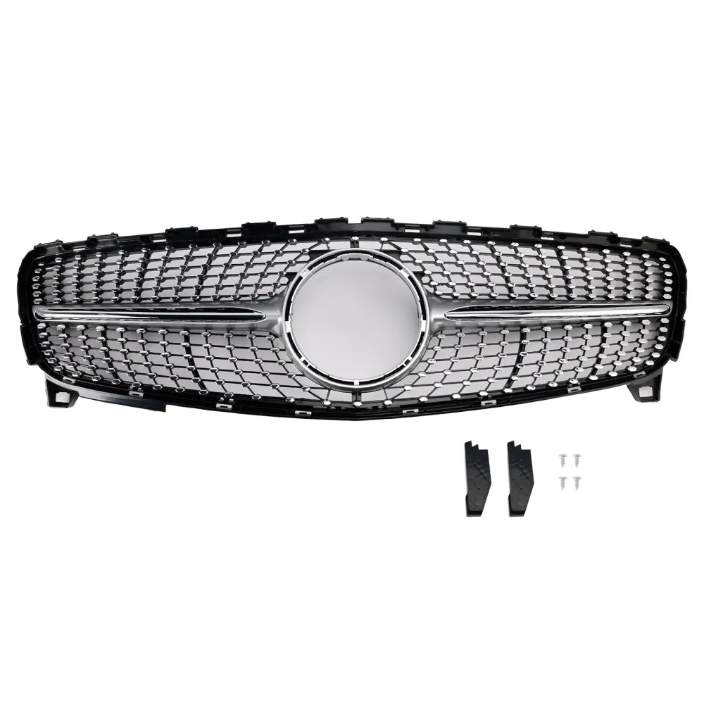 2016 2017 2018 -KLASSE MERCEDES-BENZ W176 Diamant støtfangergrill foran