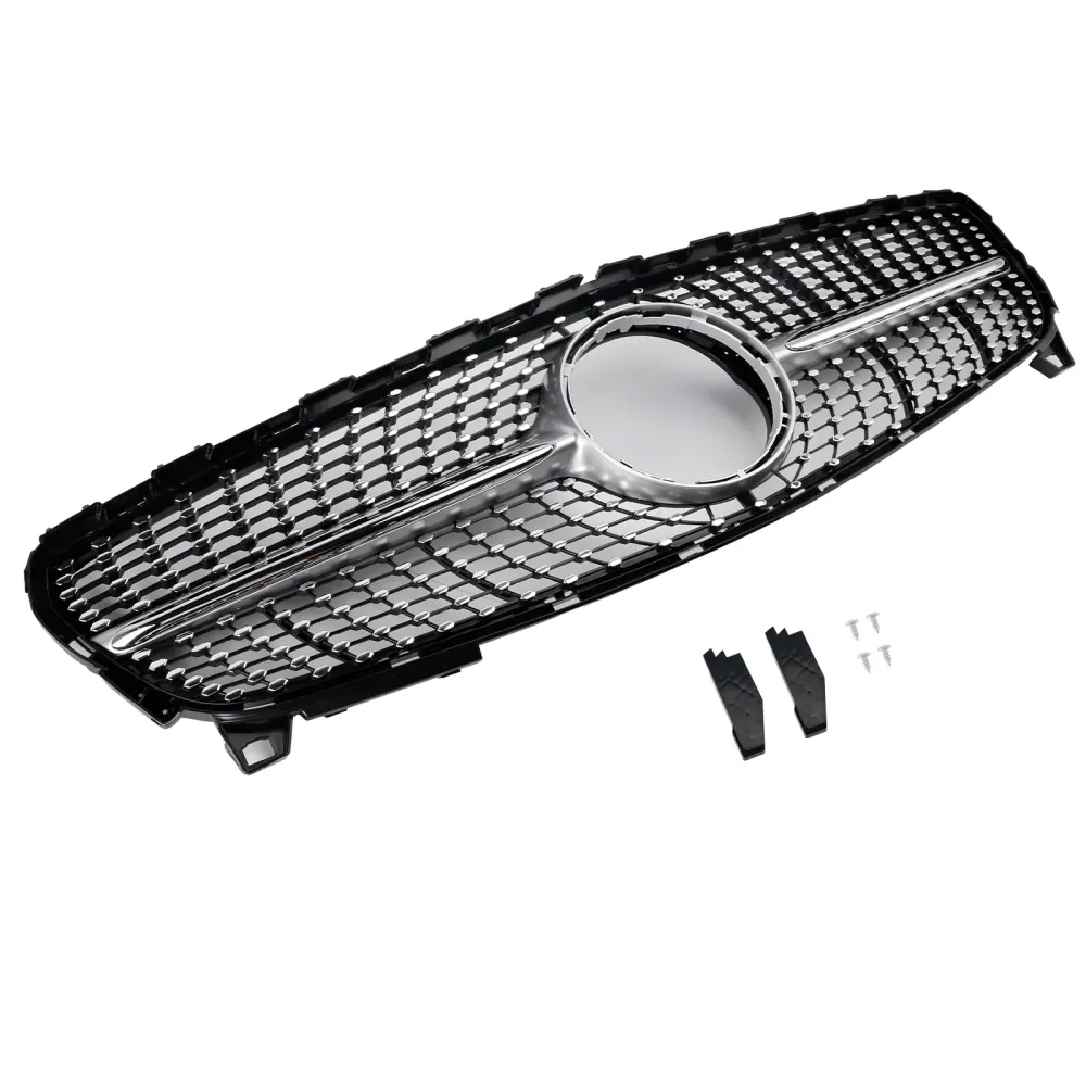 2016 2017 2018 -KLASSE MERCEDES-BENZ W176 Diamant støtfangergrill foran