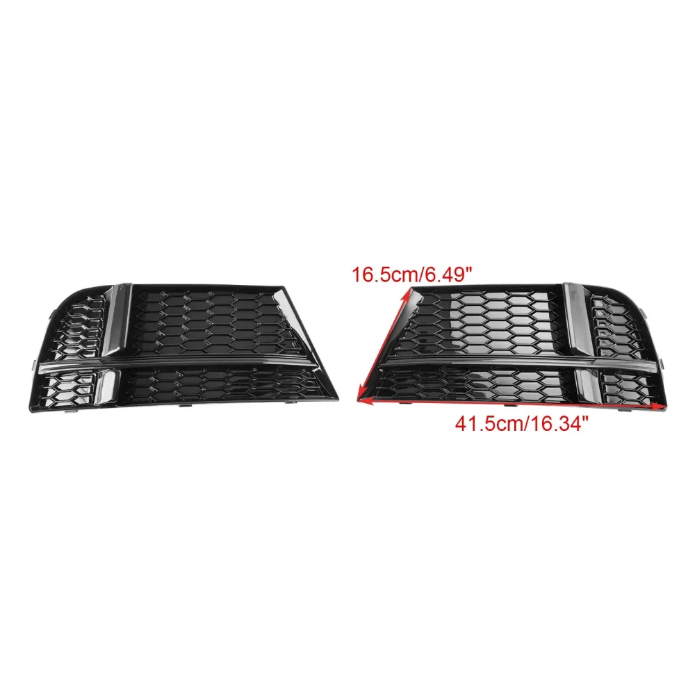 2016.05-2020 Audi A3 8V S-Line Sedan/Sportback/Convertible S3 Front Tog Light Cover Bezel Grill Grille