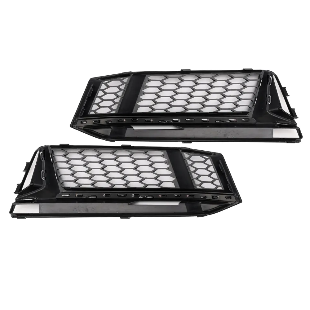 2016-2018 Audi A4 B9 S-Line S4 2PCS Tog Light Cover Grille Grill