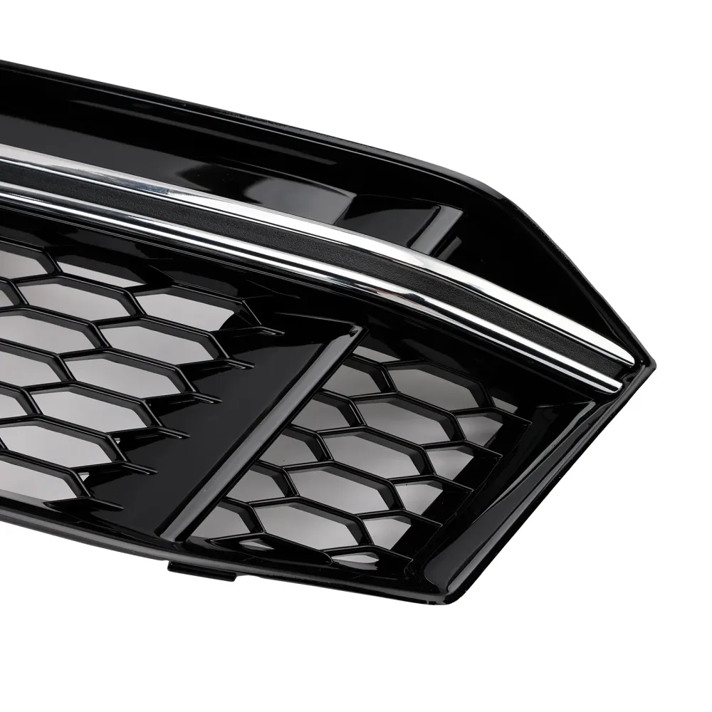 2016-2018 Audi A4 B9 S-Line S4 2PCS Tog Light Cover Grille Grill