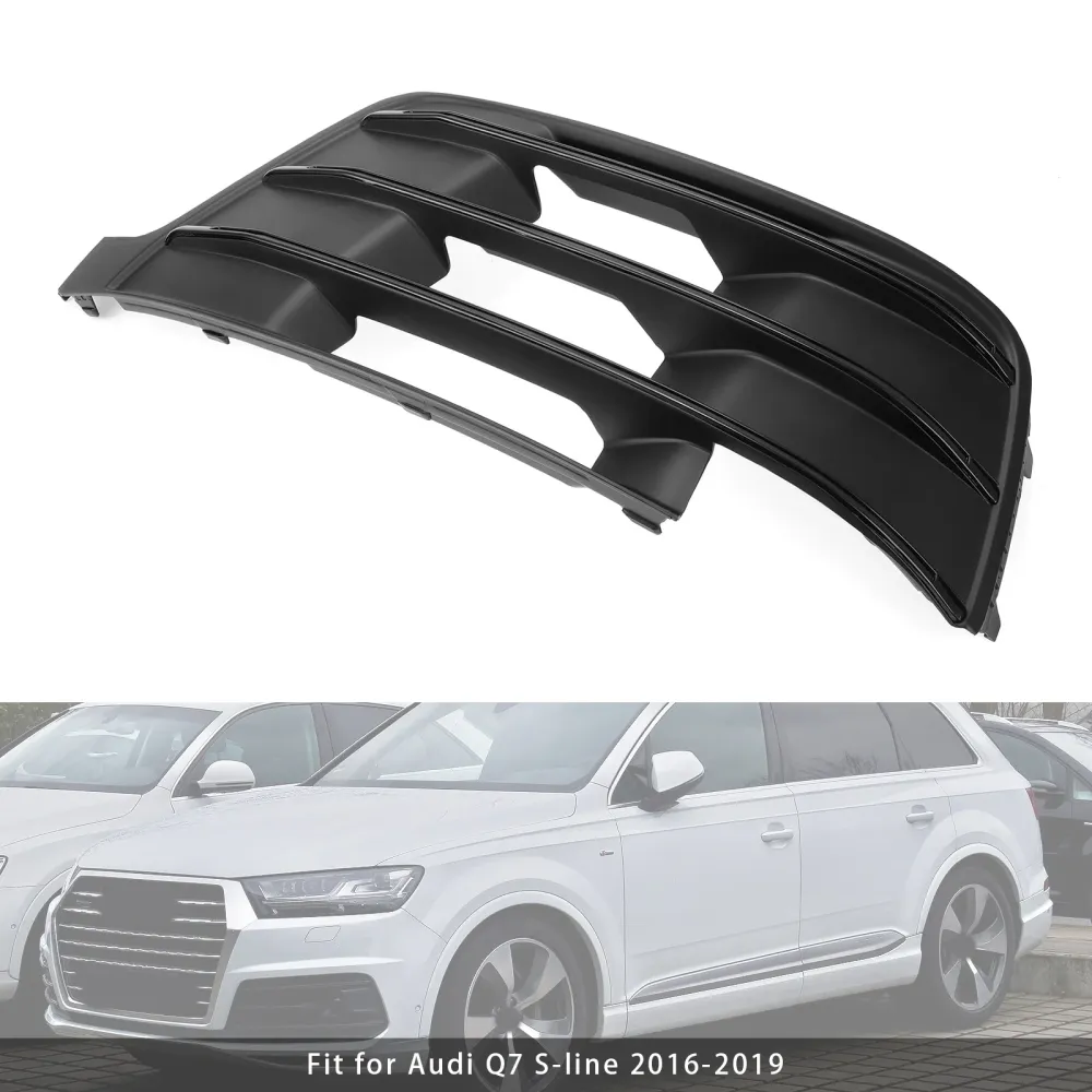 2016-2019 Audi Q7 S-Line Original Fog Light Grille venstre side 4M0807681D