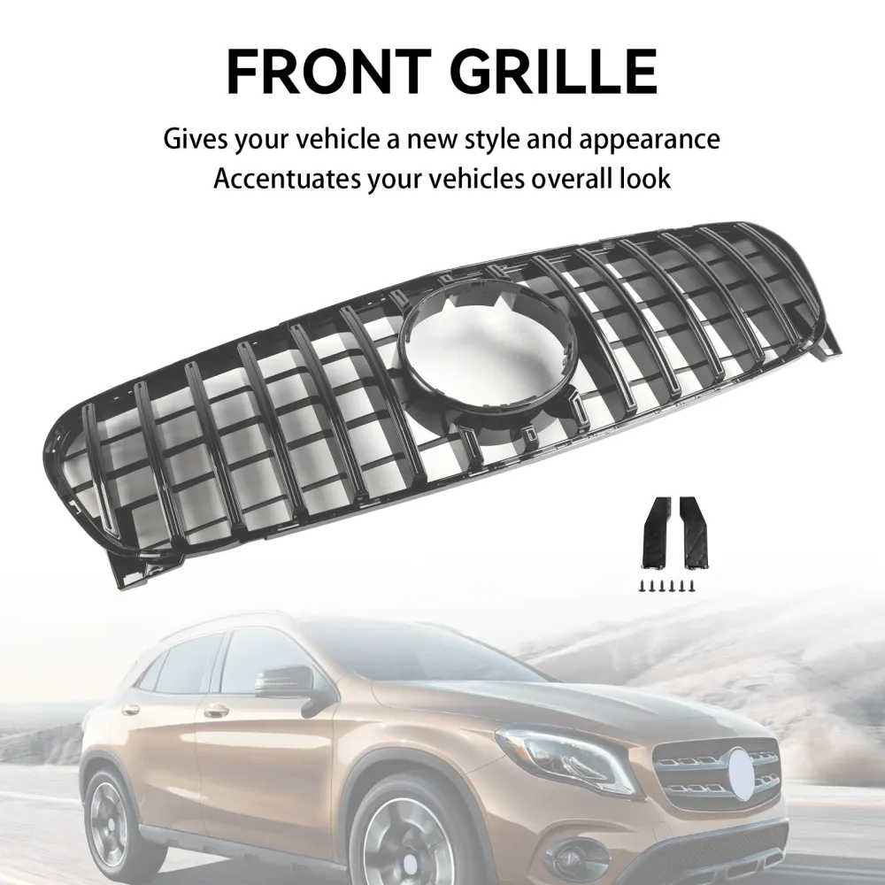 2017 2018 2019 Mercedes Benz GLA W156 X156 Frontgrill Facelift Sort