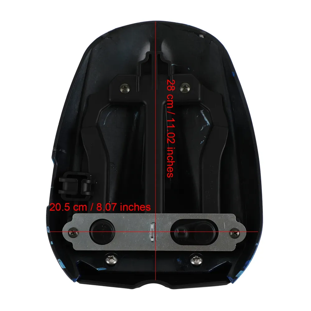 2017-2021 Suzuki GSX-S 750 Blå/Mattet svart motorsykkel Baksete Fairing Cover Cowl Generic
