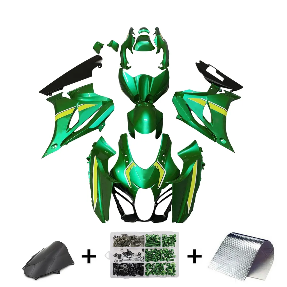 2017-2025 Suzuki GSXR1000 K17 Injeksjon Fairing Kit karosseri plast ABS #101