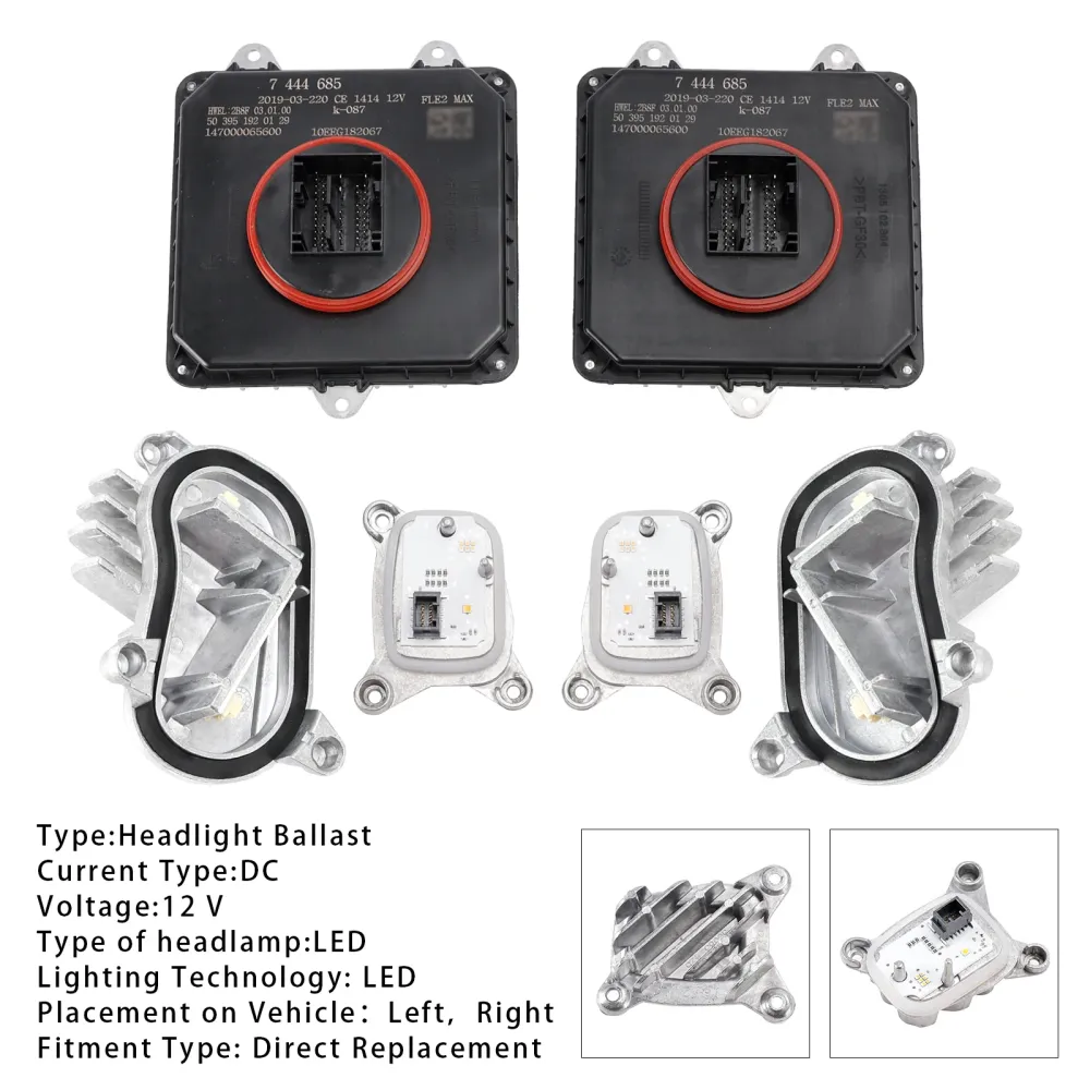 2018 2019 2020 BMW F32 F33 F36 Gran Coupé LCI 430i 430ix 440i 440ix Adaptive LED -lyskontrollmodul 63117493229