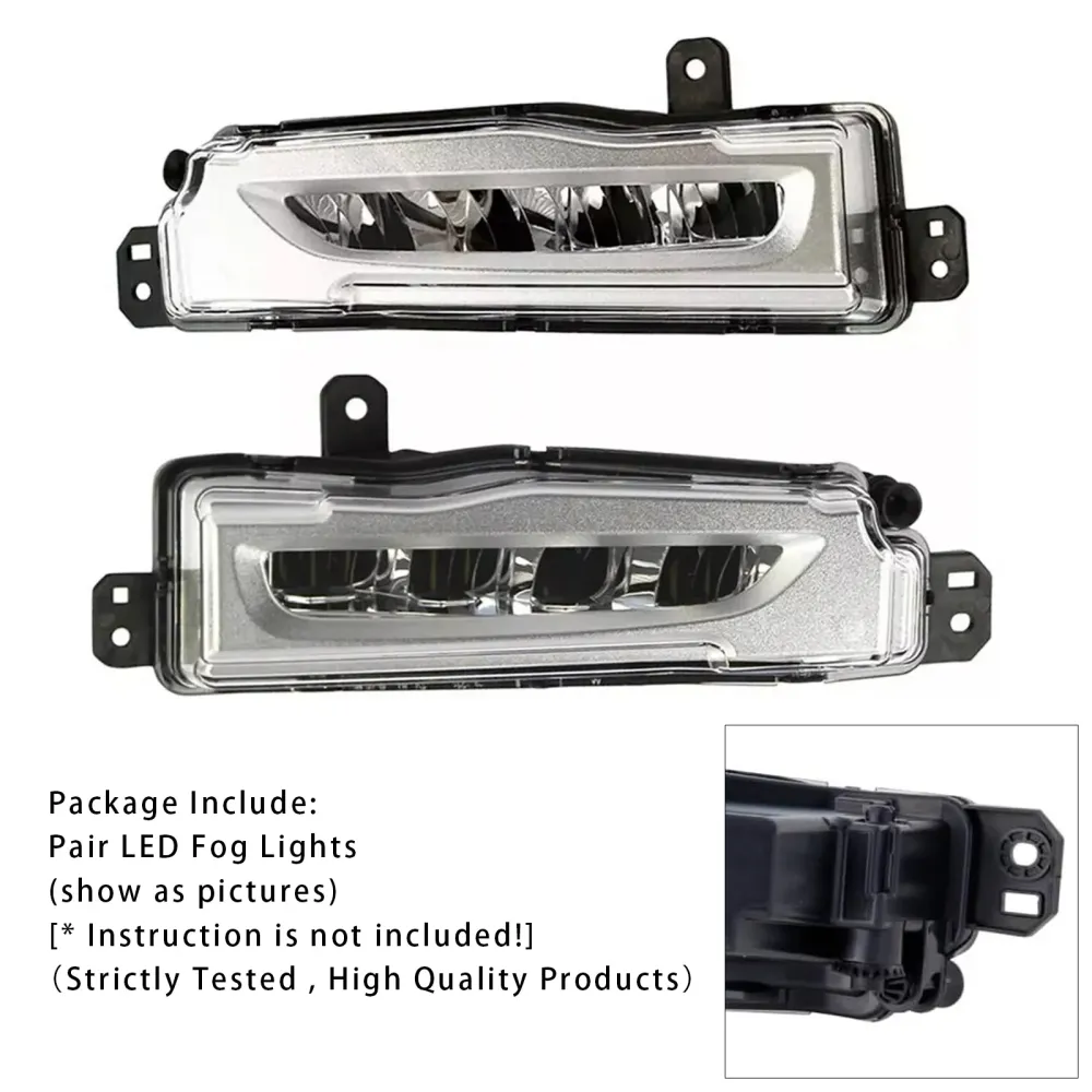 2018-2022 BMW X5 G05 PAR LED FRONT BUMPER TOW Lights 63177406365