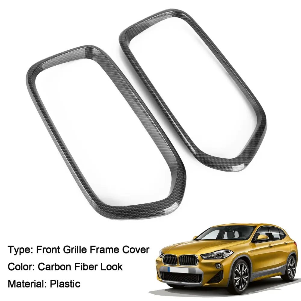 2018-2023 BMW X2 Series F39 Front Bumper Grill Frame Cover Trim 51712455246 51712455247 generisk