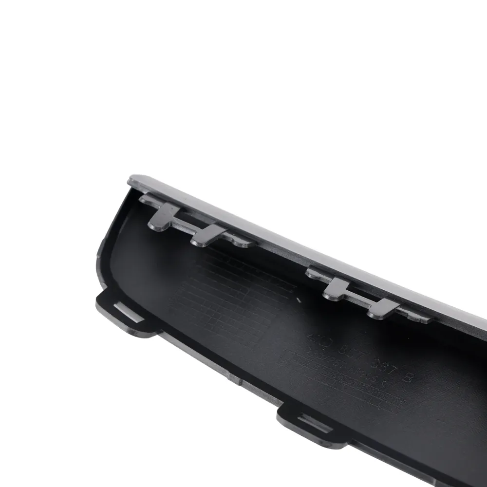 2019-2023 Audi A6 C8 S-Line S6 2PCS Front Tog Light Lamp Trim Grey