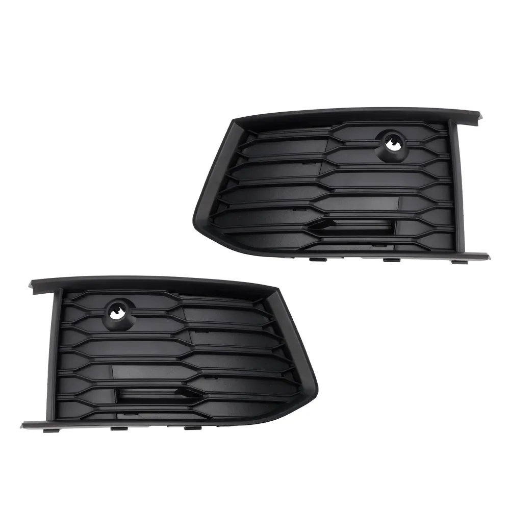 2019-2023 Audi A6 C8 S-Line S6 2PCS Front Tog Light Lamp Bezel