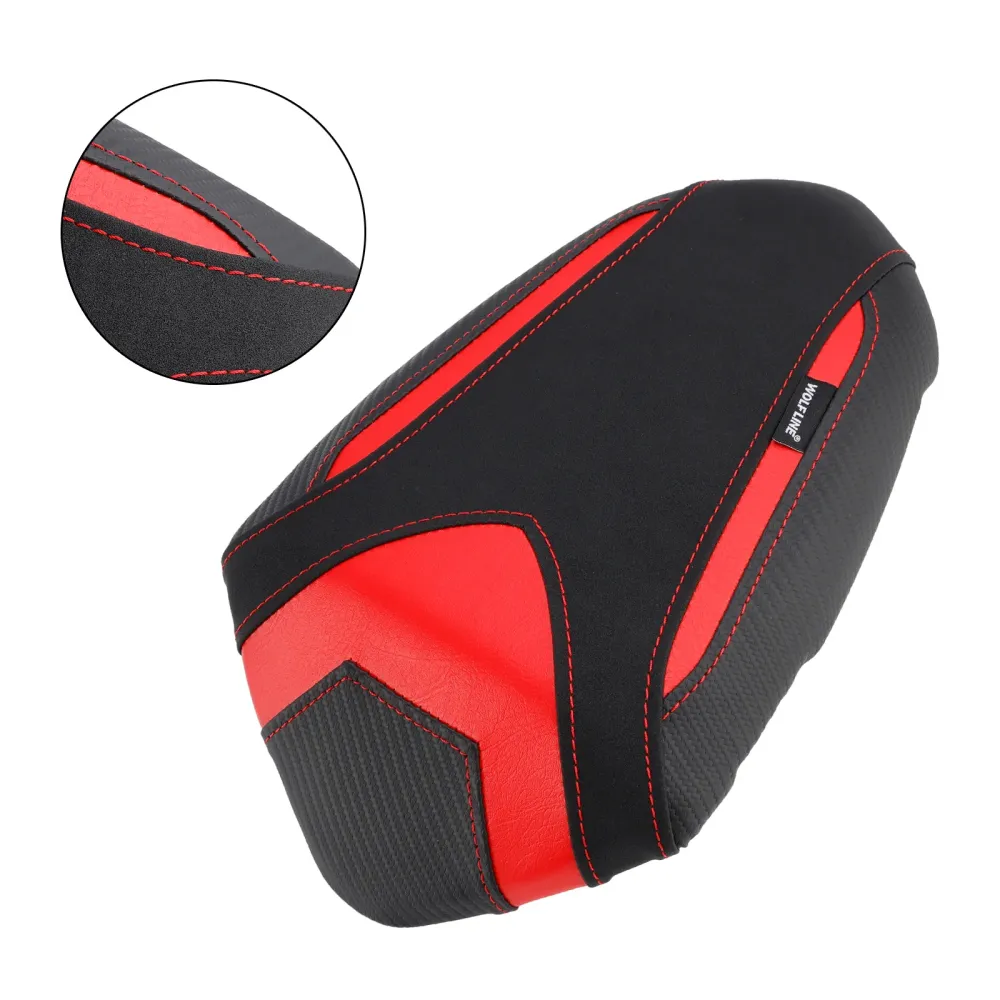 2019-2024 Triumph Street Triple Back 765 765S 765r Passasjersete Pute Pu Pillion Flat Black
