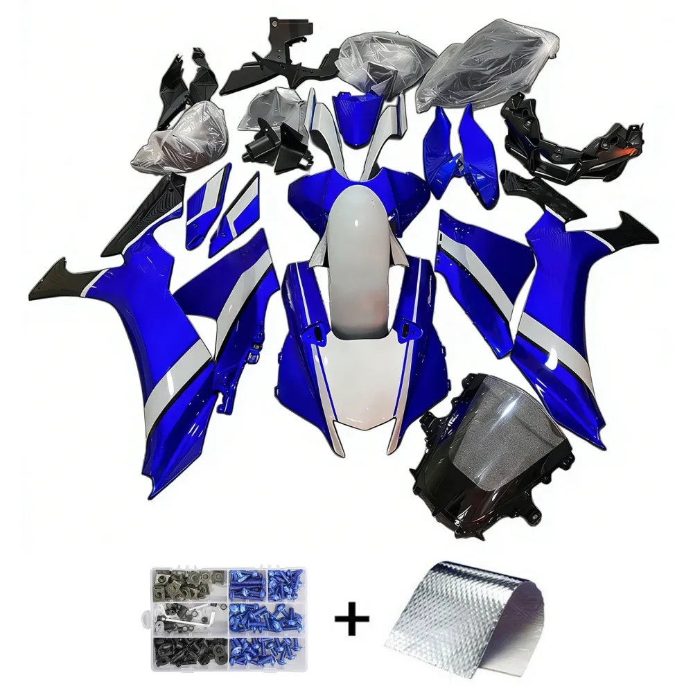 2020-2025 Yamaha YZF R1 Injeksjon Fairing Kit Bodywork Plastic ABS #101