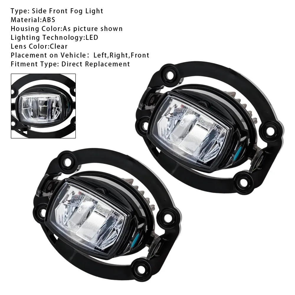 2021-2025 Jeep Compass Pair LED foran kjøretåkelys 68470159AA