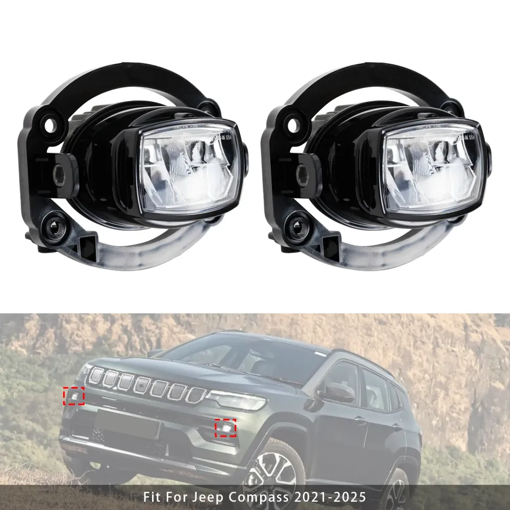 2021-2025 Jeep Compass Pair LED foran kjøretåkelys 68470159AA