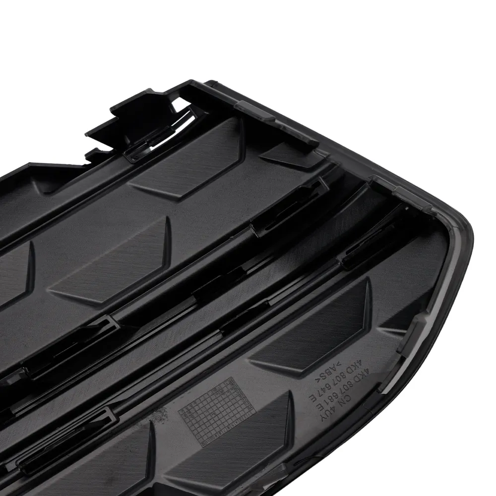 2023+ Audi A6 C8pa S-Line S6 2PCS Front Bumper Fog Light Grille Trim Black