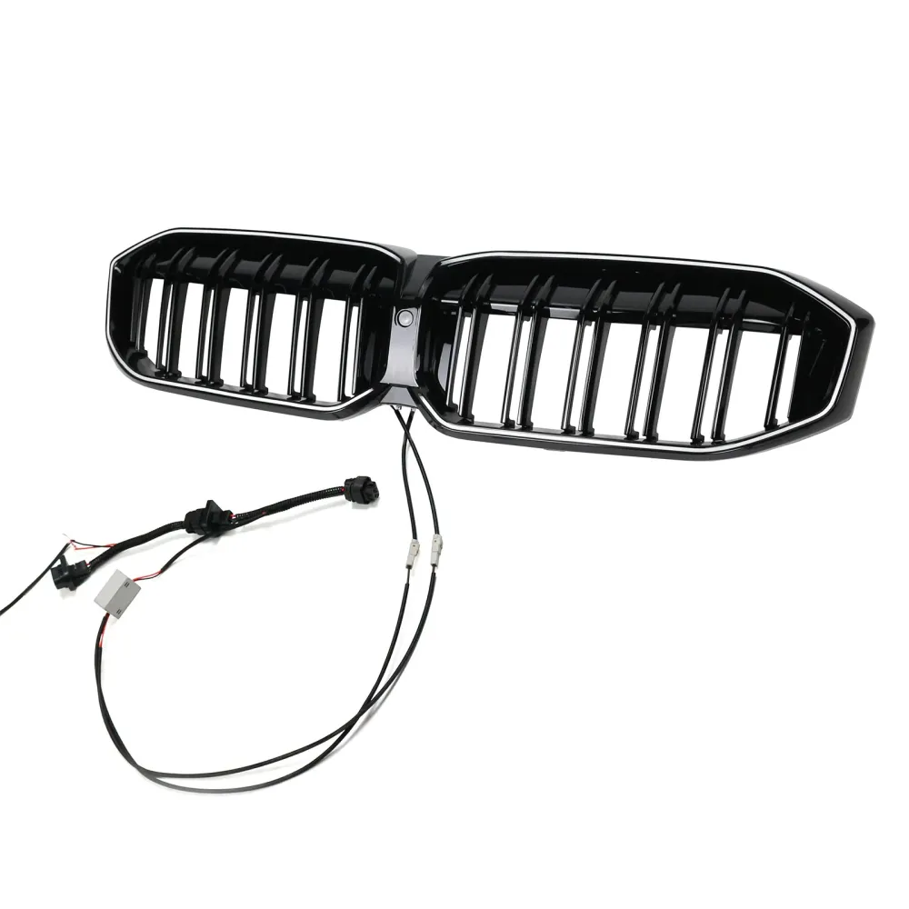 2023-2024 BMW 3-serie G20 G28 Front nyregitter Mesh Double Line Black