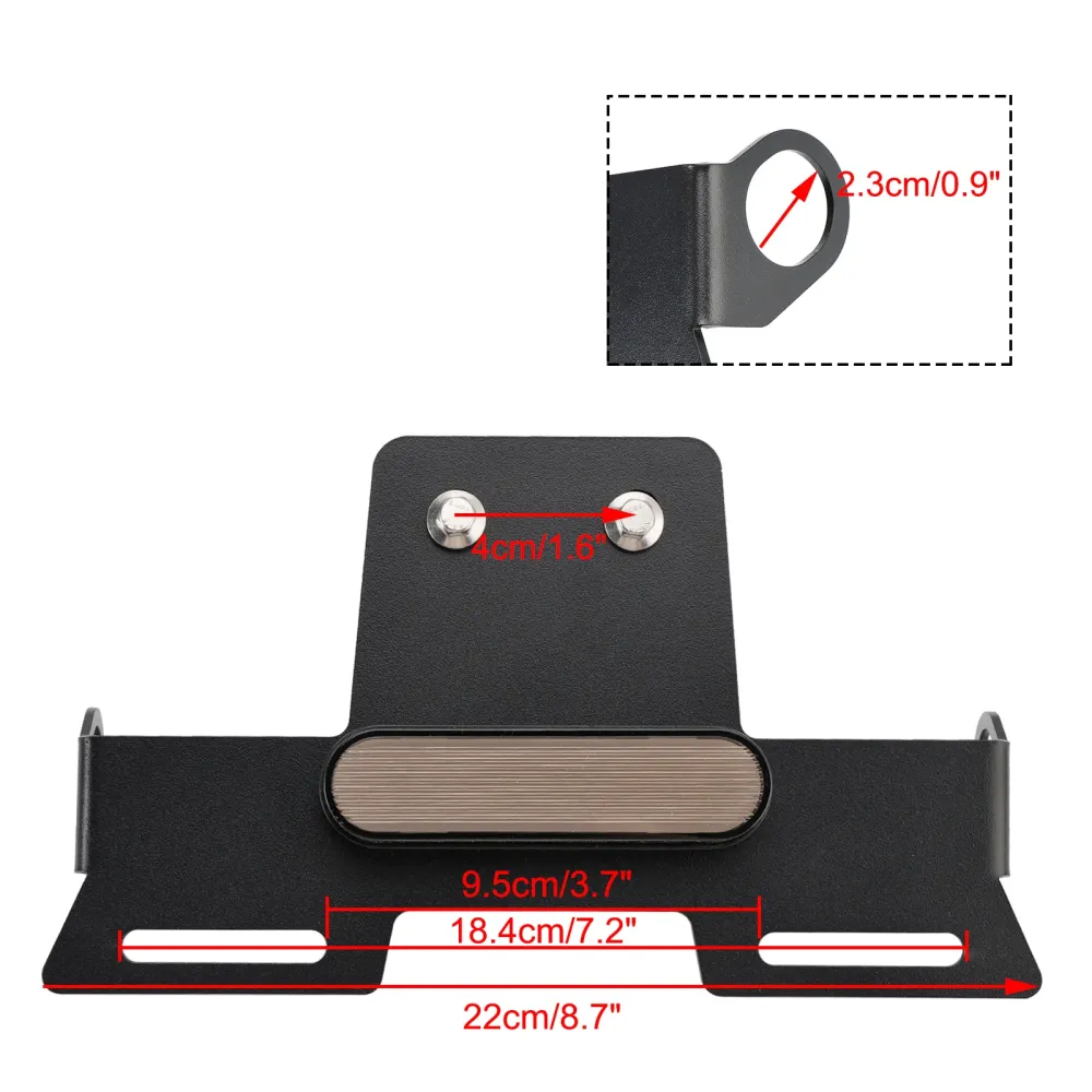 2023-2024 Honda CL250 CL300 CL500 SCL500 Fender Lisensplate Holder Bracket