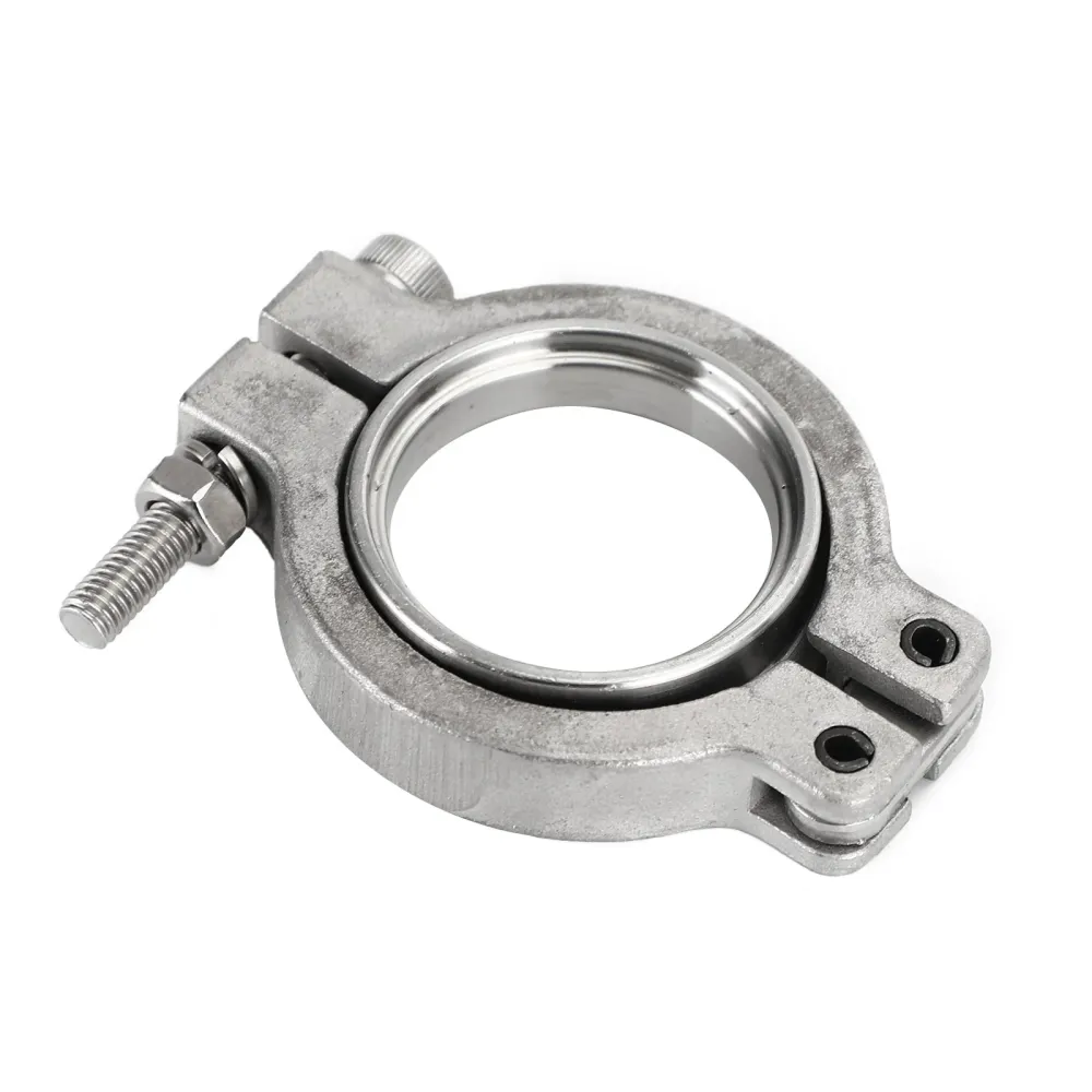 2pc Tial MV-S 38mm Wastegate V-Band Clamp Set Kit med skruer nøtter og tetninger generisk