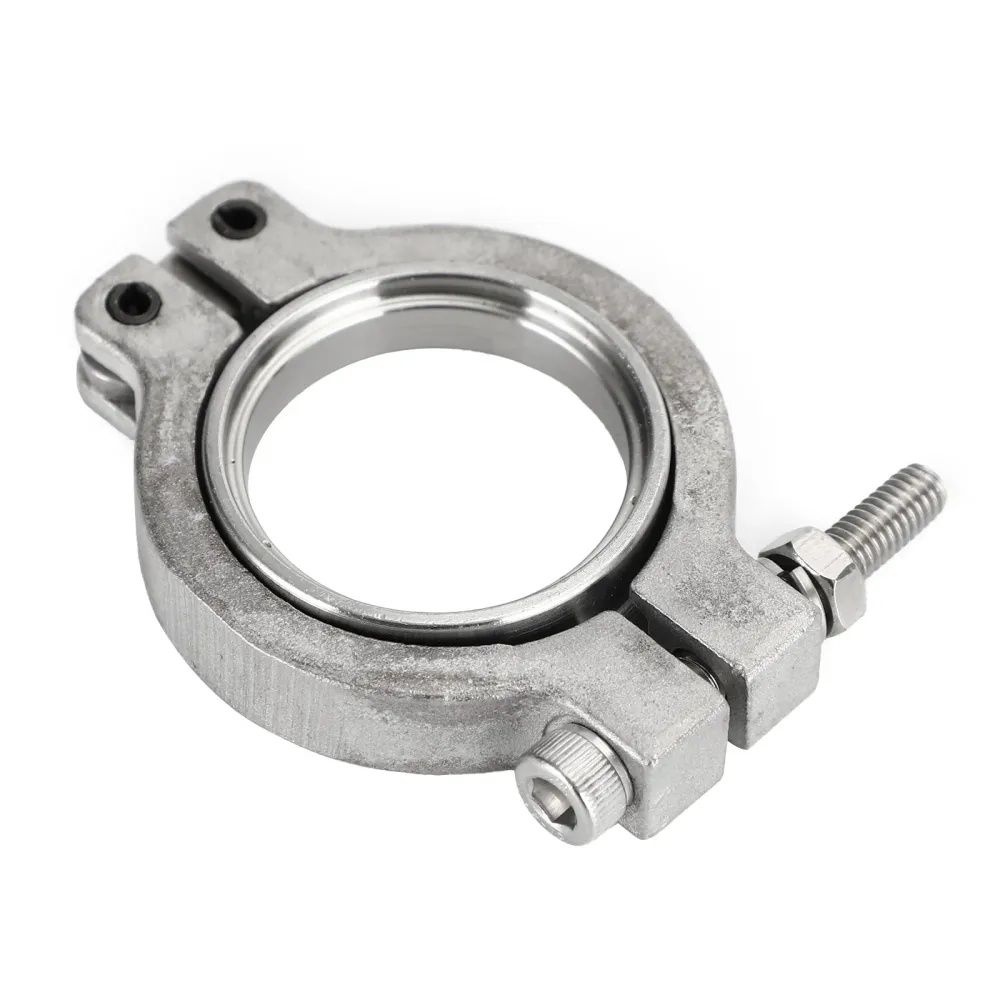 2pc Tial MV-S 38mm Wastegate V-Band Clamp Set Kit med skruer nøtter og tetninger generisk