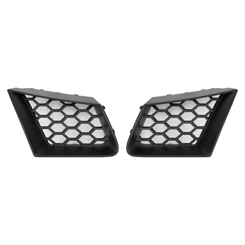 2PCS Honeycomb Front Grille Grill Fit Seat Ibiza Cordoba 6L 2002-2009 FR