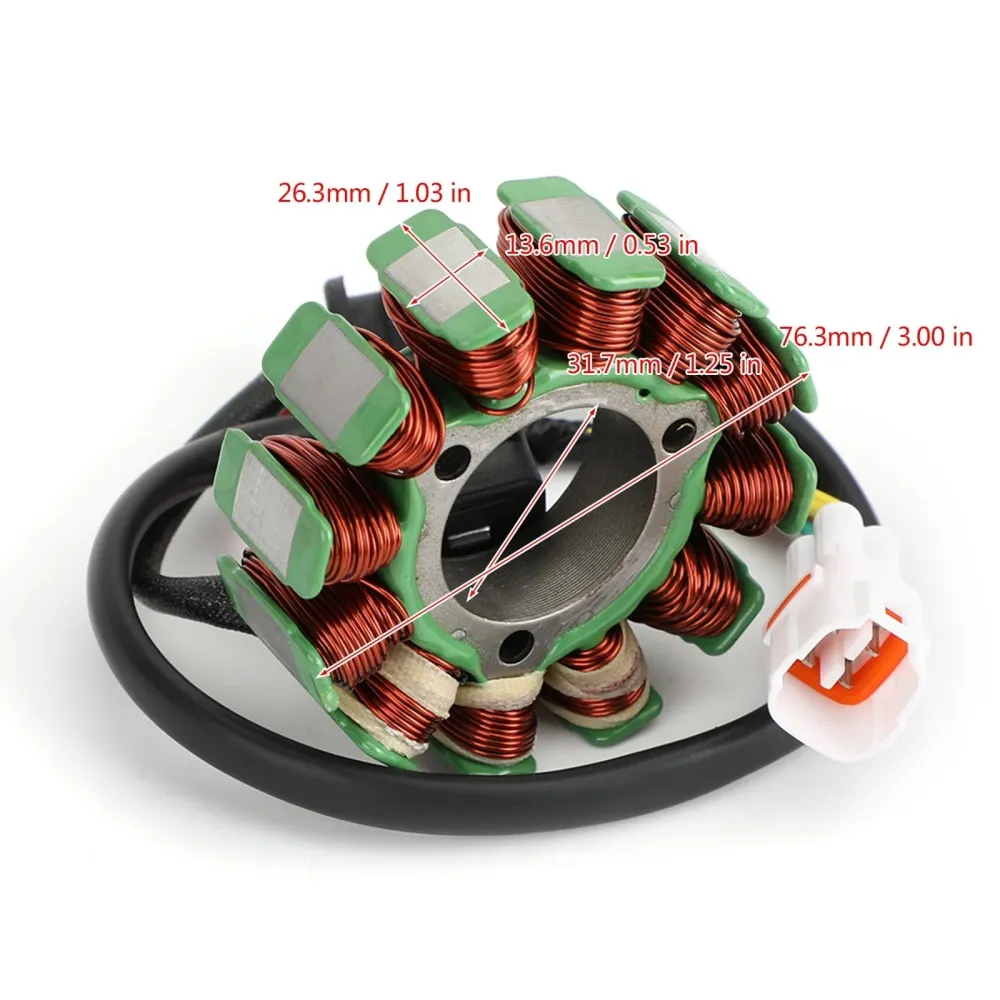 32101-28HA0 Generator Magneto Stator Suzuki RMZ250 2014-2017/RMZ450 2013-2018 Generisk