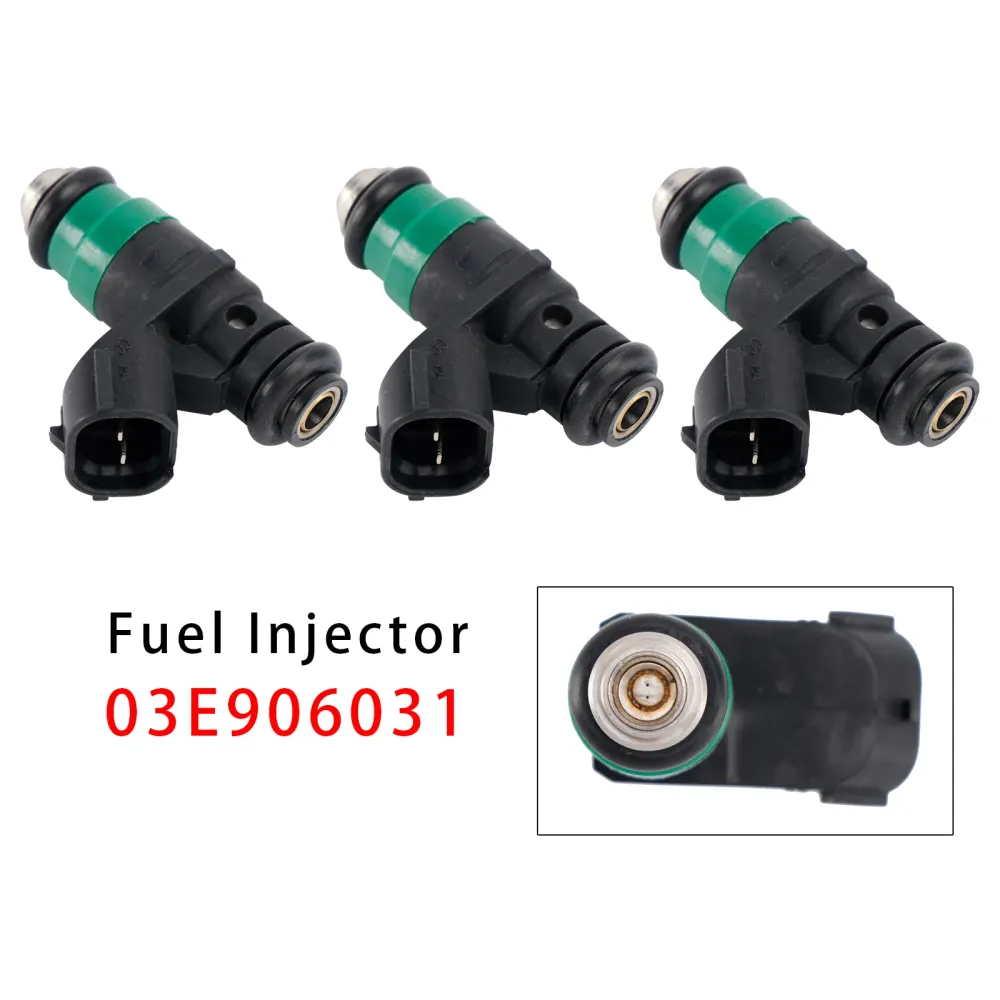 3Pcs Fuel Injector VW Polo Seat Cordoba Toledo Skoda Fabia 1.2 03E906031