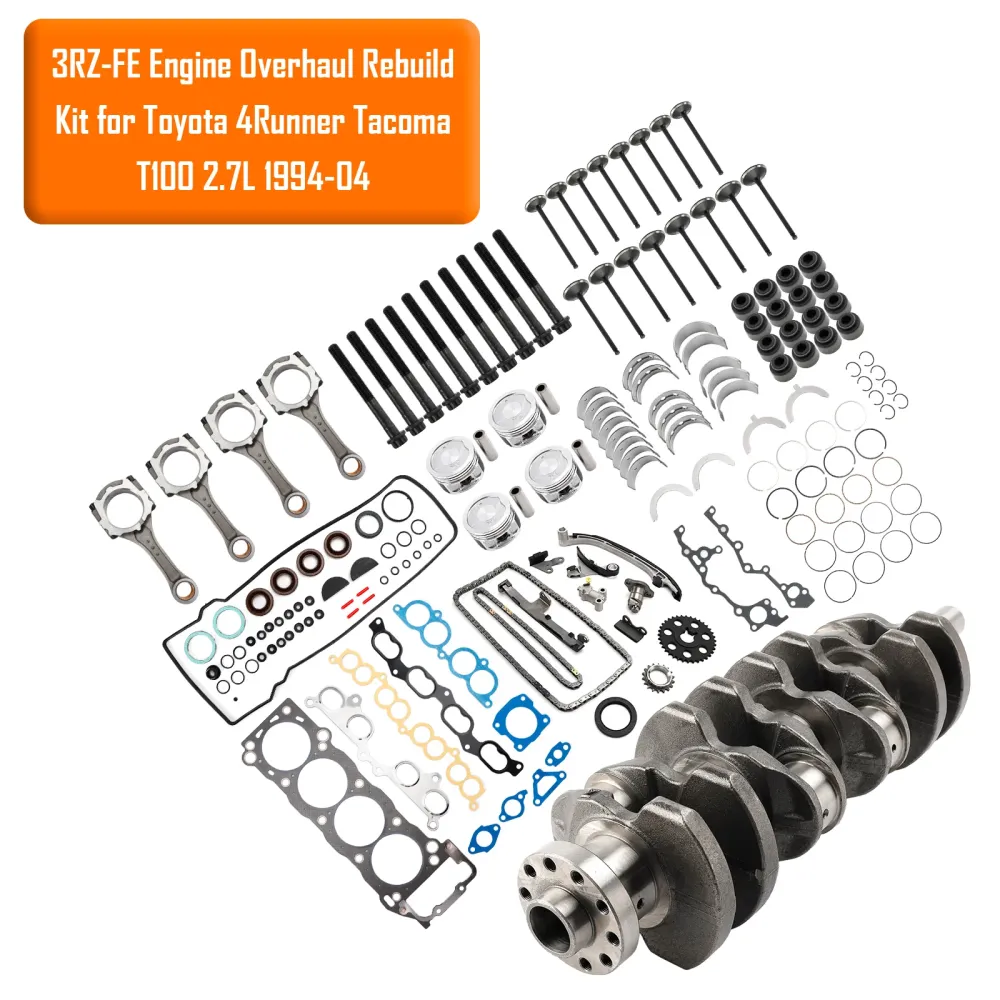 3RZ-FE Motoroverhaling om ombyggingssett Toyota 4Runner Tacoma T100 2.7L 1994-2004