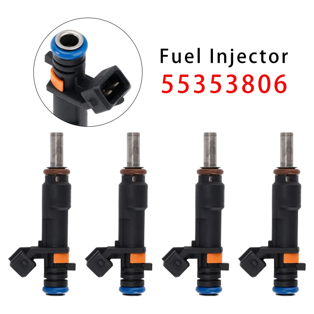 4Pcs Fuel Injector Vauxhall Astra Insignia Chevrolet Cruze Trax 55353806
