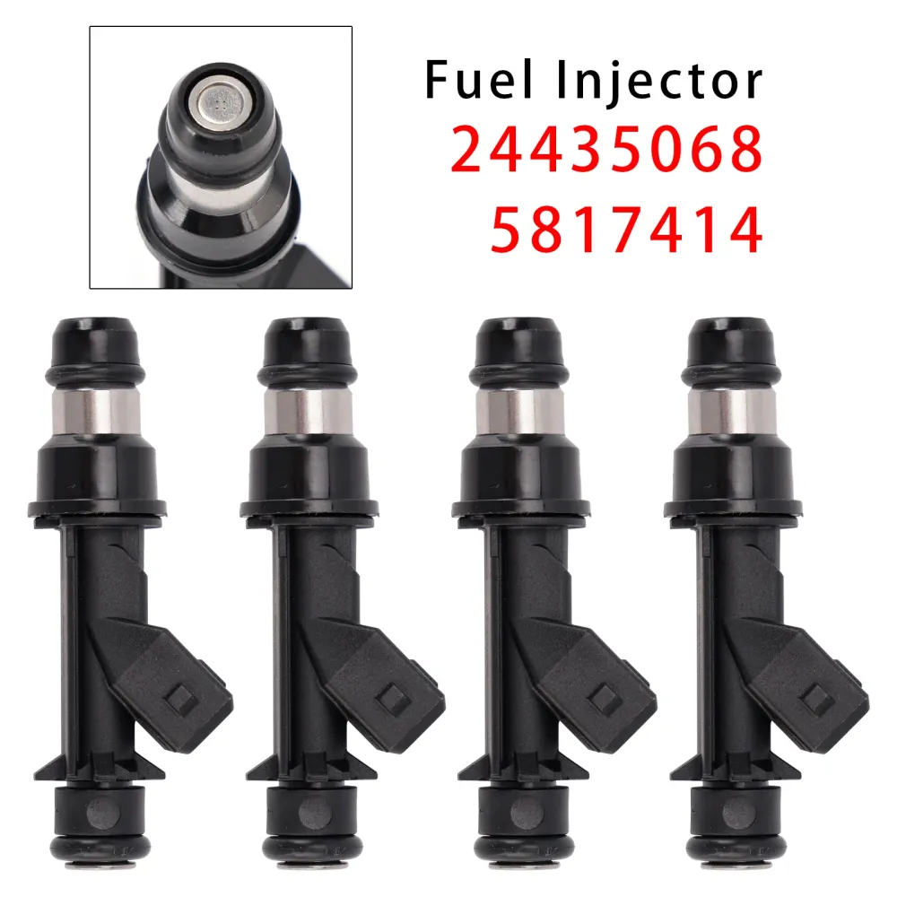 4Pcs Fuel Injector Vauxhall Astra Meriva Zafira engines 24435068 5817414