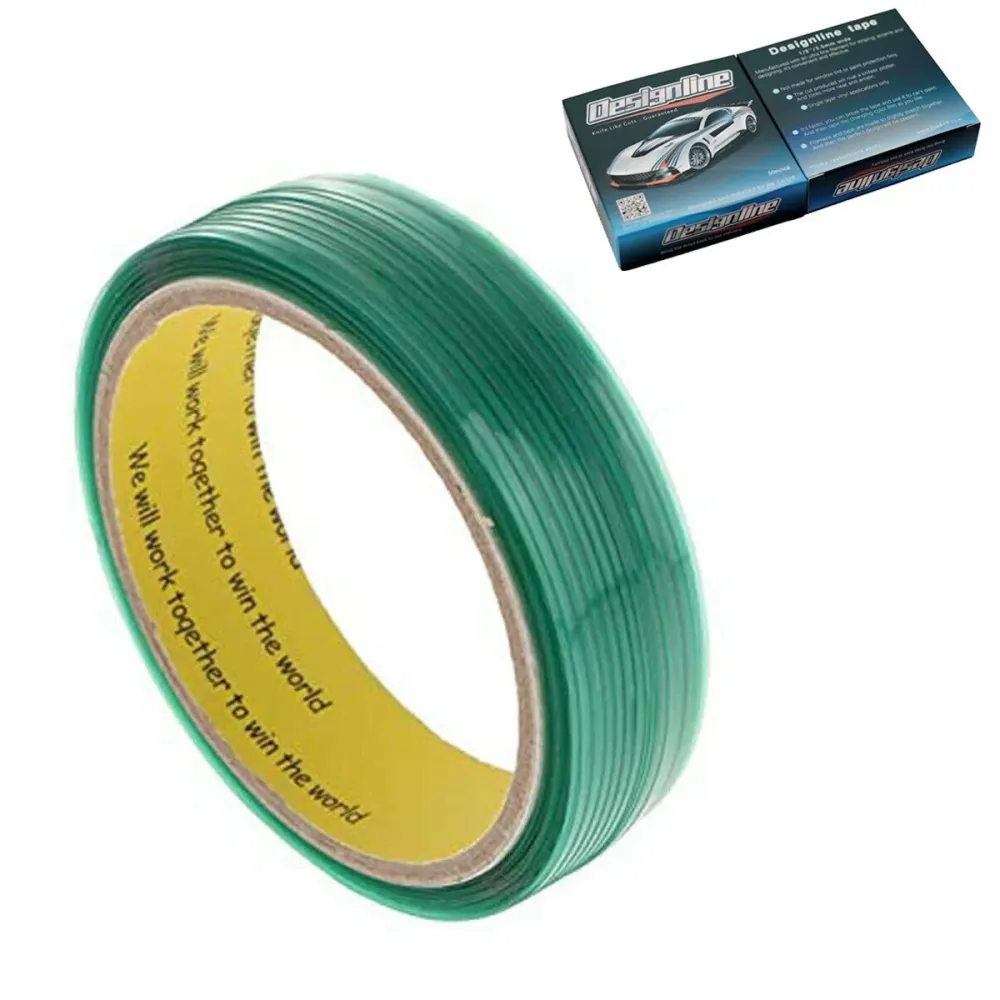 50m Knifeless Finish Line Tape Cutter Kit Graphic Vinyl Trim Cutting Wrap Tool Generic
