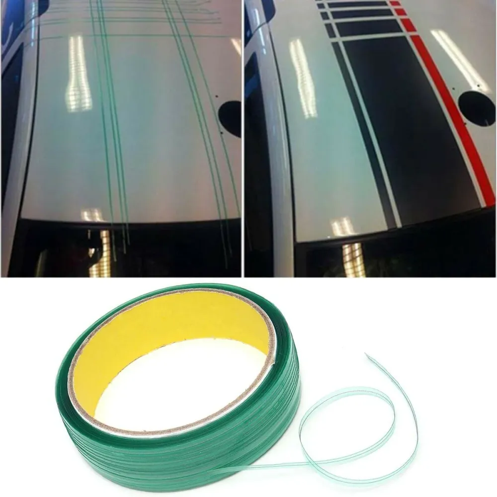 50m Knifeless Finish Line Tape Cutter Kit Graphic Vinyl Trim Cutting Wrap Tool Generic