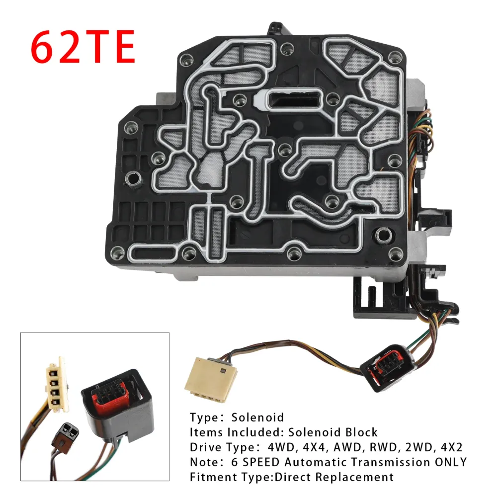 68376696AA 62TE 2006-UP Lancia (6 SPEEDS) Transmission Solenoid Block