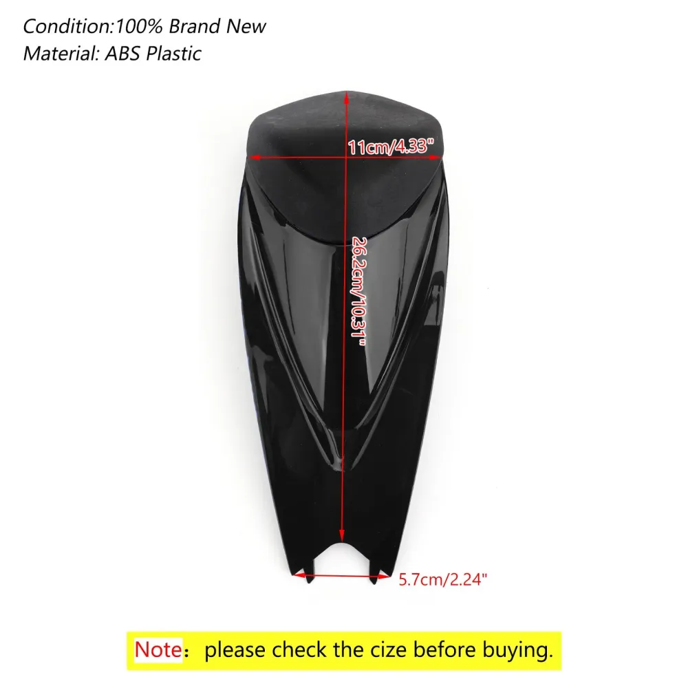 ABS baksete Solo Cowl Fairing Cover 2009-2016 Aprilia RSV4 R 1000 APRC Generisk