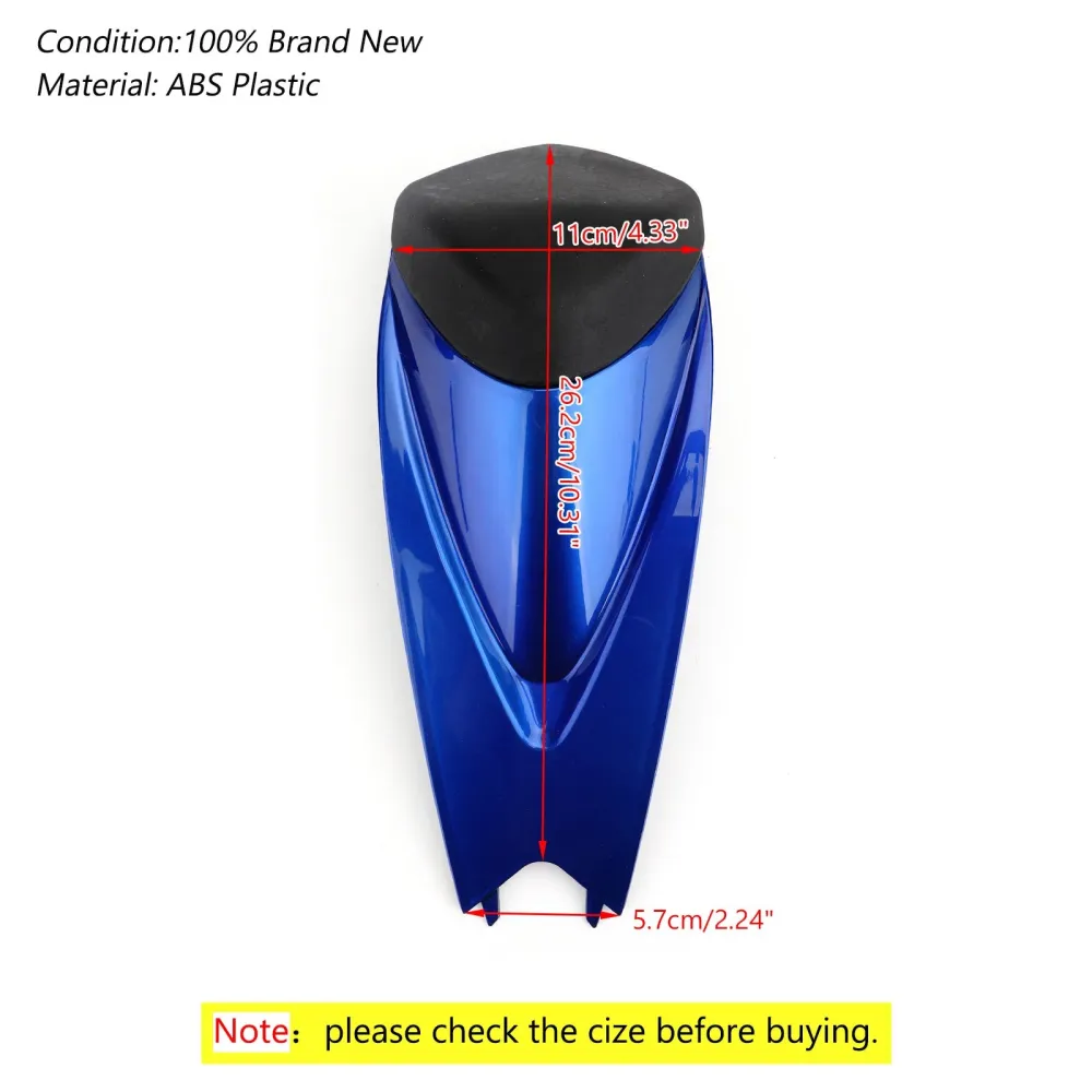 ABS baksete Solo Cowl Fairing Cover 2009-2016 Aprilia RSV4 R 1000 APRC Generisk